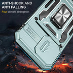 Armor PC + TPU Camera Shield Phone Case, For iPhone 17, For iPhone Air, For iPhone 16 Pro Max