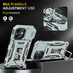 Armor PC + TPU Camera Shield Phone Case, For iPhone 17, For iPhone Air, For iPhone 16 Pro Max
