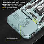 Armor PC + TPU Camera Shield Phone Case, For iPhone 17, For iPhone Air, For iPhone 16 Pro Max