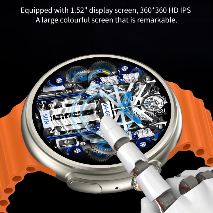 Z13 Smart Watch – 1.52" Screen, Heart Rate Monitoring
