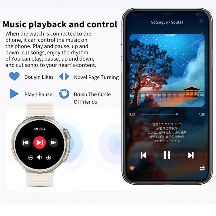 Z13 Smart Watch – 1.52" Screen, Heart Rate Monitoring