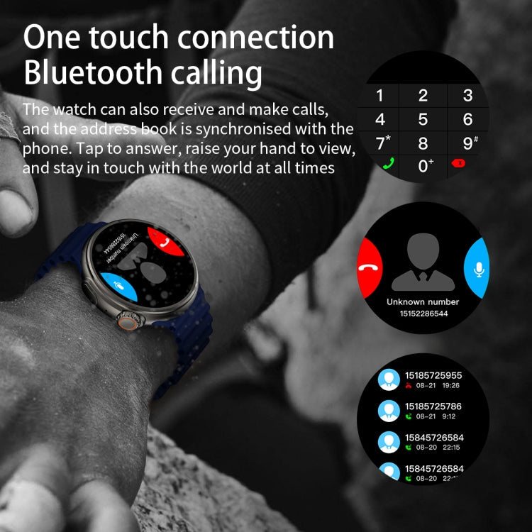 Z13 Smart Watch – 1.52" Screen, Heart Rate Monitoring