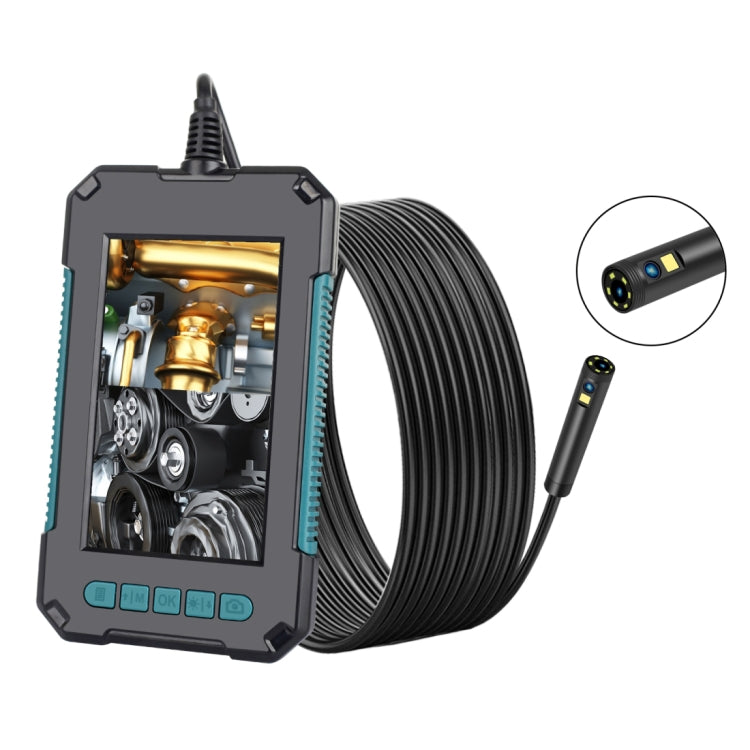 P40 5.5mm 1080P IP68 Waterproof 4.3 inch Highlight Screen Dual Camera Digital Endoscope, 2m Hard Cable, 5m Hard Cable, 10m Hard Cable 2m Hard Cable