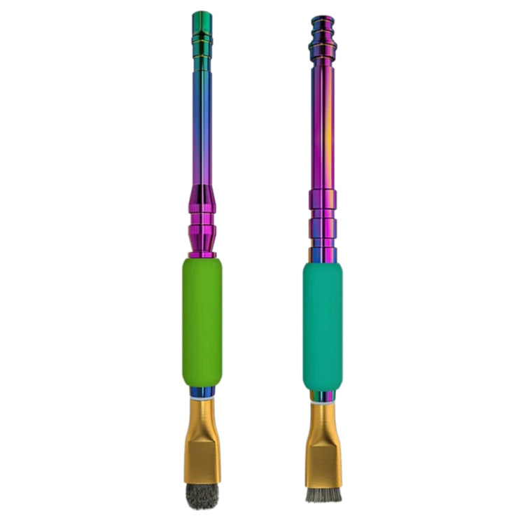 Mijing Phantom IC Pad Cleaning Steel Brush with Colorful Handle – Durable Build, Easy to Use Default Title