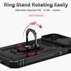 Sliding Camshield Holder Phone Case, For iPhone 15