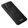 Shockproof TPU Hybrid Handmade Leather Phone Case – Shockproof, Leather, TPU, For Samsung Galaxy S24+ 5G, For Samsung Galaxy S24 5G, For Samsung Galaxy S23 Ultra 5G, For Samsung Galaxy S23+ 5G For Samsung Galaxy S24+ 5G Black