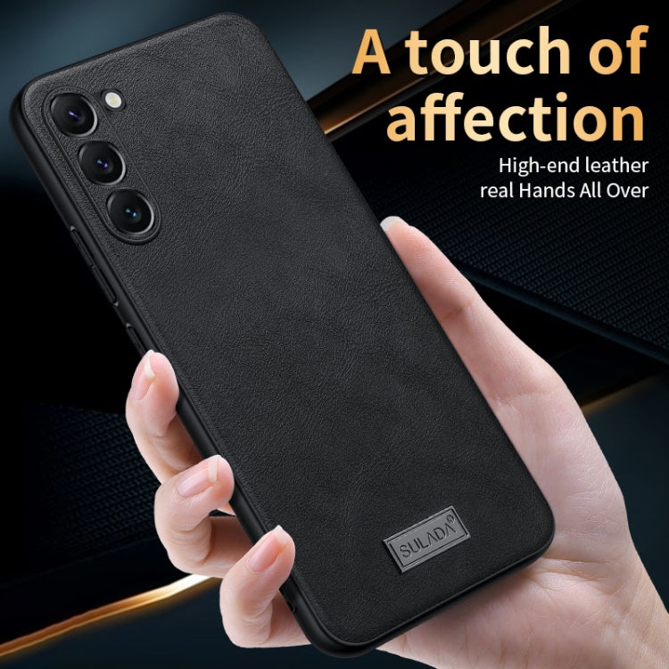 Shockproof TPU Hybrid Handmade Leather Phone Case – Shockproof, Leather, TPU, For Samsung Galaxy S24+ 5G, For Samsung Galaxy S24 5G, For Samsung Galaxy S23 Ultra 5G, For Samsung Galaxy S23+ 5G