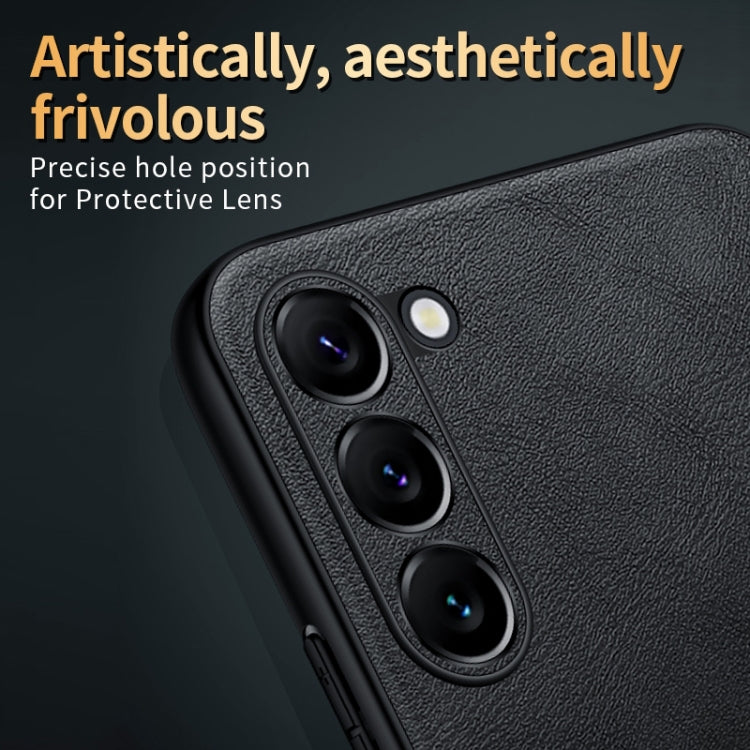 Shockproof TPU Hybrid Handmade Leather Phone Case – Shockproof, Leather, TPU, For Samsung Galaxy S24+ 5G, For Samsung Galaxy S24 5G, For Samsung Galaxy S23 Ultra 5G, For Samsung Galaxy S23+ 5G