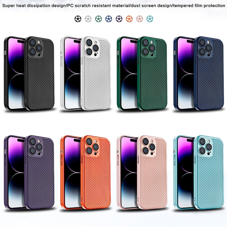 Honeycomb Radiating PC Phone Case, For iPhone 12 Pro, For iPhone 11 Pro Max, For iPhone 11