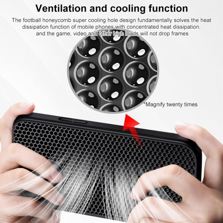 Honeycomb Radiating PC Phone Case, For iPhone 14 Plus, For iPhone 14,...