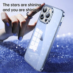 SULADA Electroplated Transparent Glittery TPU Phone Case, For iPhone 12 Pro Max, For iPhone 11