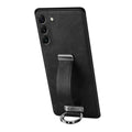 SULADA PC Hybrid Leather Texture Skin Feel Shockproof Phone Case, For Samsung Galaxy S23 5G For Samsung Galaxy S23 5G Black