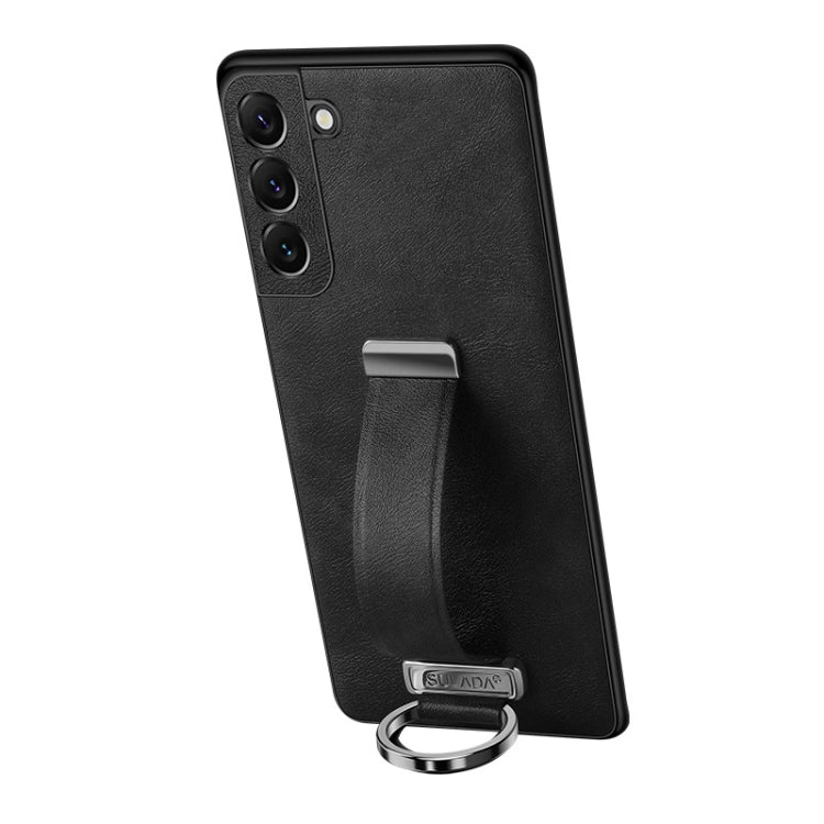 SULADA PC Hybrid Leather Texture Skin Feel Shockproof Phone Case, For Samsung Galaxy S24+ 5G, For Samsung Galaxy S24 5G, For Samsung Galaxy S23 Ultra 5G, For Samsung Galaxy S23+ 5G For Samsung Galaxy S24+ 5G Black