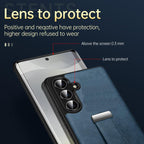 SULADA PC Hybrid Leather Texture Skin Feel Shockproof Phone Case, For Samsung Galaxy S24+ 5G, For Samsung Galaxy S24 5G, For Samsung Galaxy S23 Ultra 5G, For Samsung Galaxy S23+ 5G