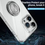 Ring Holder TPU Phone Case, For iPhone 15 Pro, For iPhone 15 Plus, For iPhone 14 Plus, For iPhone 14 Pro, For iPhone 13 Pro Max, For iPhone 13 Pro, For iPhone 13, For iPhone 12 Pro Max, For iPhone 12 Pro, For iPhone 11 Pro Max
