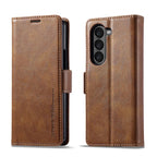 LC.IMEEKE RFID Anti-theft Leather Phone Case, For Galaxy Z Fold8 5G, For Galaxy Z Fold8 Ultra 5G, For Galaxy Z Flip8 5G, For Samsung Galaxy Z Flip6 / Flip7 FE, For Samsung Galaxy Z Fold7 5G, For Samsung Galaxy Z Flip7 5G