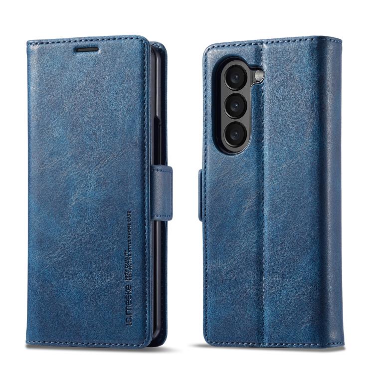 LC.IMEEKE RFID Anti-theft Leather Phone Case, For Galaxy Z Fold8 5G, For Galaxy Z Fold8 Ultra 5G, For Galaxy Z Flip8 5G, For Samsung Galaxy Z Flip6 / Flip7 FE, For Samsung Galaxy Z Fold7 5G, For Samsung Galaxy Z Flip7 5G