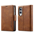 LC.IMEEKE RFID Anti-theft Leather Phone Case, For Galaxy Z Fold8 5G, For Galaxy Z Fold8 Ultra 5G, For Galaxy Z Flip8 5G, For Samsung Galaxy Z Flip6 / Flip7 FE, For Samsung Galaxy Z Fold7 5G, For Samsung Galaxy Z Flip7 5G