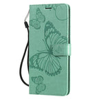 3D Butterflies Embossing Pattern Horizontal Flip Leather Case with Holder & Card Slot & Wallet – Card Slot, Flip, Leather, For LG V60, For Motorola Moto G Power, For Motorola Moto G8 Power Lite