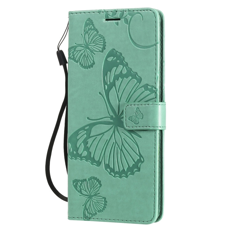 3D Butterflies Embossing Pattern Horizontal Flip Leather Case with Holder & Card Slot & Wallet – Card Slot, Flip, Leather, For LG V60, For Motorola Moto G Power, For Motorola Moto G8 Power Lite