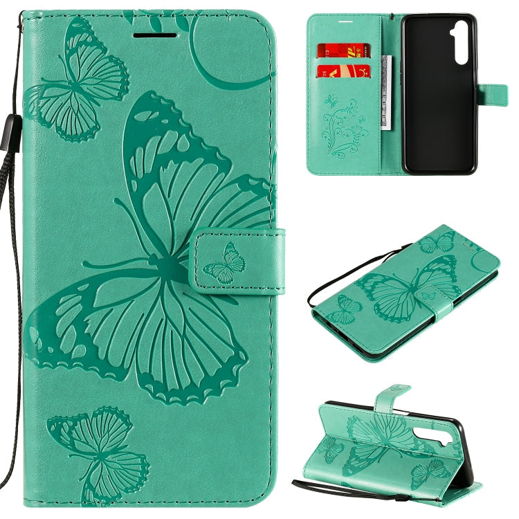 3D Butterflies Embossing Pattern Horizontal Flip Leather Case with Holder & Card Slot & Wallet – Card Slot, Flip, Leather, For OPPO Realme 6, For Nokia 1.3, For Nokia 2.3