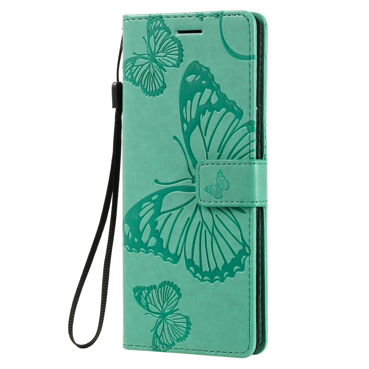 3D Butterflies Embossing Pattern Horizontal Flip Leather Case with Holder & Card Slot & Wallet – Card Slot, Flip, Leather, For Sony Xperia L4, For Sony Xperia 10 II, For Xiaomi Redmi K30 Pro
