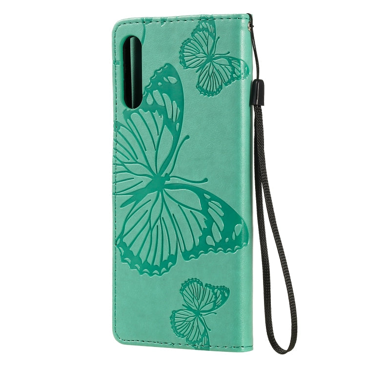 3D Butterflies Embossing Pattern Horizontal Flip Leather Case with Holder & Card Slot & Wallet – Card Slot, Flip, Leather, For Sony Xperia L4, For Sony Xperia 10 II, For Xiaomi Redmi K30 Pro