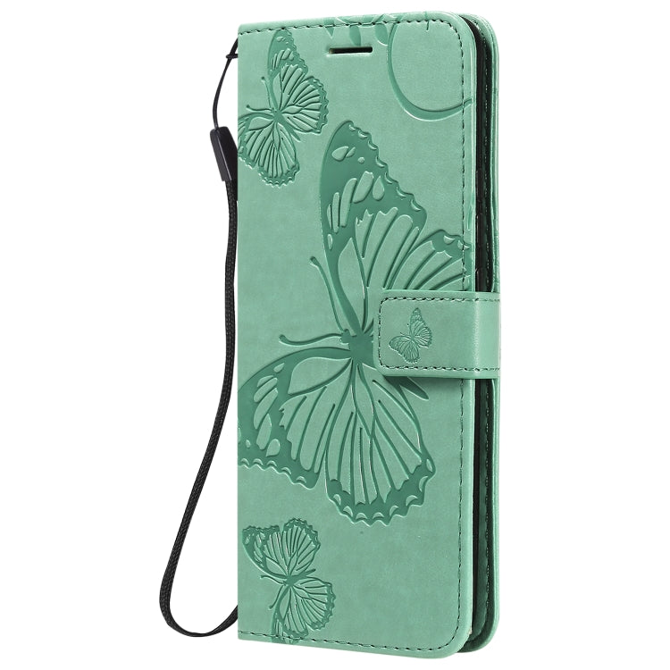 3D Butterflies Embossing Pattern Horizontal Flip Leather Case with Holder & Card Slot & Wallet – Card Slot, Flip, Leather, For Huawei Nova 7, For Huawei Nova 7 Pro, For Huawei Nova 7 SE / P40 Lite 5G