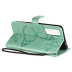 3D Butterflies Embossing Pattern Horizontal Flip Leather Case with Holder & Card Slot & Wallet – Card Slot, Flip, Leather, For Huawei Nova 7, For Huawei Nova 7 Pro, For Huawei Nova 7 SE / P40 Lite 5G