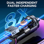 JOYROOM JR-CCN04 60W PD+QC3.0 Mini Metal Car Charger, JR-CCN04 – Fast Charging, Aluminum Alloy, TPU