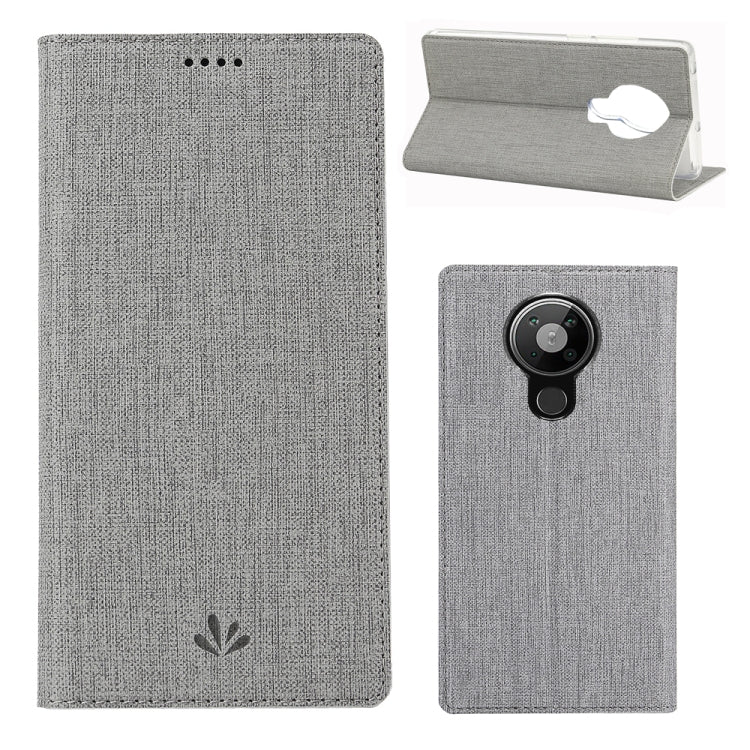 ViLi Shockproof TPU + PU Horizontal Flip Protective Case with Card Slot & Holder – Shockproof, Card Slot, Flip, For Nokia 5.3, For Samsung Galaxy A01(US Version), For Samsung Galaxy A11 / M11, For Samsung Galaxy A31, For Samsung Galaxy M31 For Nokia 5.3 Grey