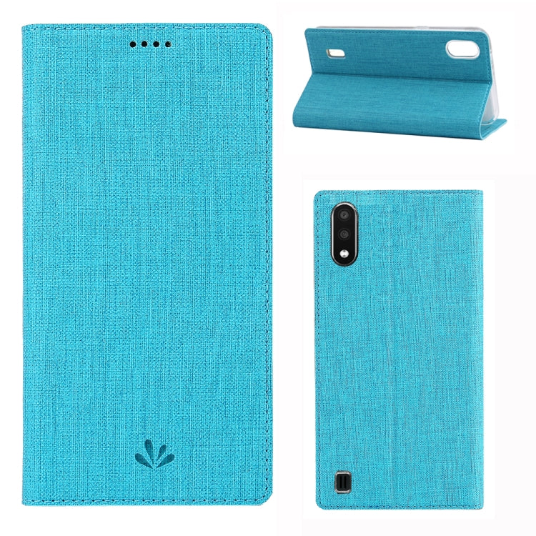 ViLi Shockproof TPU + PU Horizontal Flip Protective Case with Card Slot & Holder – Shockproof, Card Slot, Flip, For Nokia 5.3, For Samsung Galaxy A01(US Version), For Samsung Galaxy A11 / M11, For Samsung Galaxy A31, For Samsung Galaxy M31 For Samsung Galaxy A01(US Version) Blue