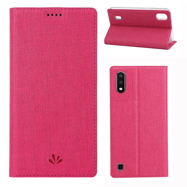 ViLi Shockproof TPU + PU Horizontal Flip Protective Case with Card Slot & Holder – Shockproof, Card Slot, Flip, For Nokia 5.3, For Samsung Galaxy A01(US Version), For Samsung Galaxy A11 / M11, For Samsung Galaxy A31, For Samsung Galaxy M31 For Samsung Galaxy A01(US Version) Rose Red