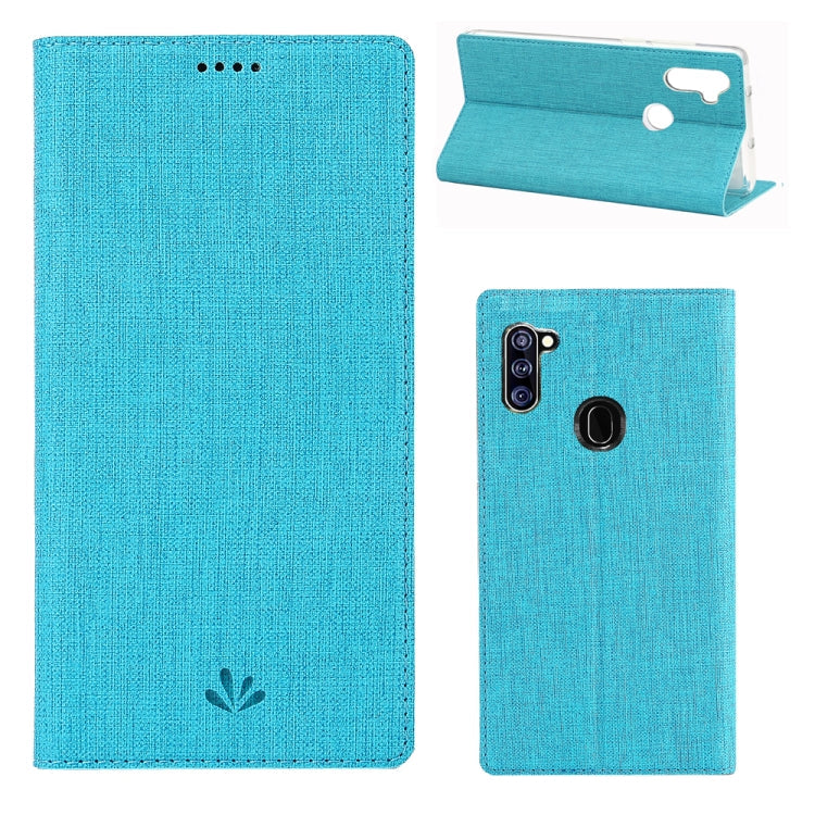ViLi Shockproof TPU + PU Horizontal Flip Protective Case with Card Slot & Holder – Shockproof, Card Slot, Flip, For Nokia 5.3, For Samsung Galaxy A01(US Version), For Samsung Galaxy A11 / M11, For Samsung Galaxy A31, For Samsung Galaxy M31 For Samsung Galaxy A11 M11 Blue
