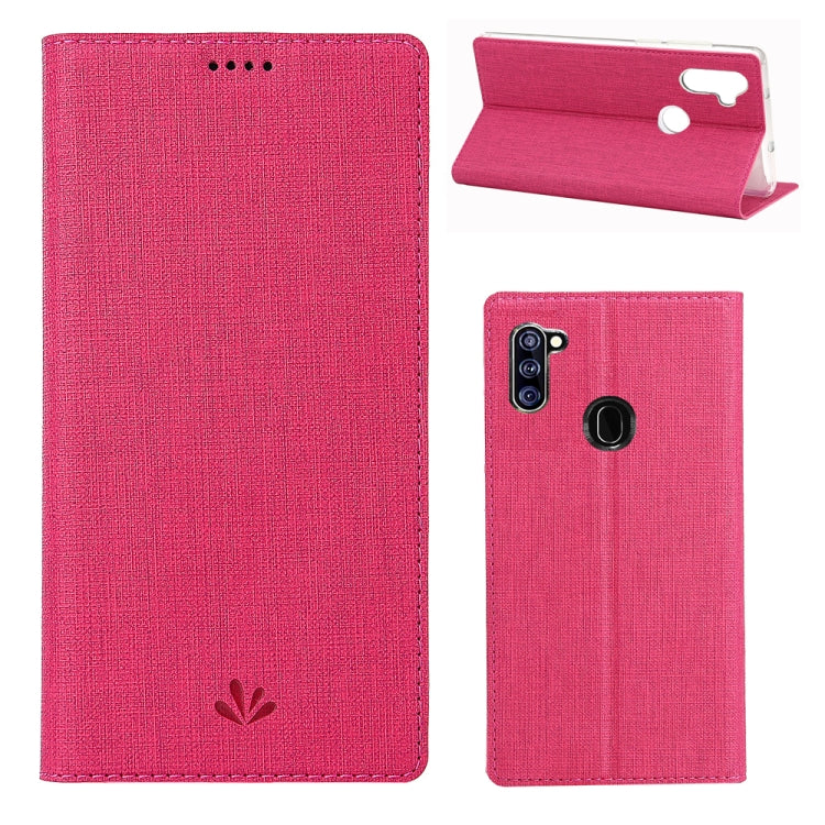 ViLi Shockproof TPU + PU Horizontal Flip Protective Case with Card Slot & Holder – Shockproof, Card Slot, Flip, For Nokia 5.3, For Samsung Galaxy A01(US Version), For Samsung Galaxy A11 / M11, For Samsung Galaxy A31, For Samsung Galaxy M31 For Samsung Galaxy A11 M11 Rose Red