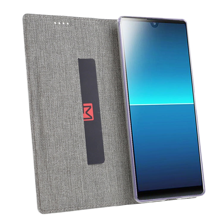 ViLi Shockproof TPU + PU Horizontal Flip Protective Case with Card Slot & Holder – Shockproof, Card Slot, Flip, For Sony Xperia L4, For Xiaomi Redmi Note 9 Pro / Note 9S