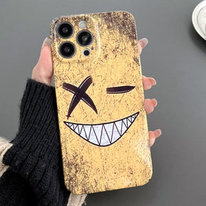Yellow Background Smiling