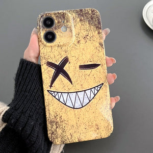 Yellow Background Smiling