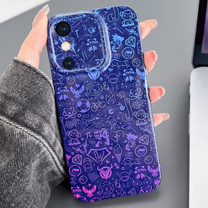 Blue Purple Graffiti
