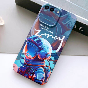 Blue Paint Astronaut