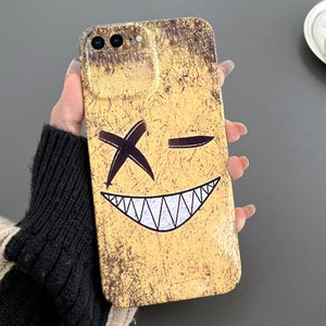 Yellow Background Smiling