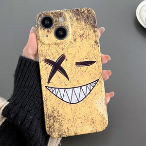 Yellow Background Smiling