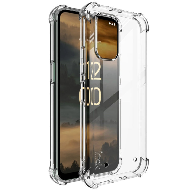 Shockproof Airbag TPU Phone Case – Shockproof, TPU, For Nokia XR21 5G For Nokia XR21 5G Transparent