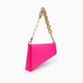 AUPEN Purpose Chain Underarm Bag – Leather Flamingo Pink