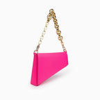 AUPEN Purpose Chain Underarm Bag – Leather Flamingo Pink