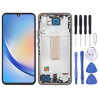 Original LCD Screen Digitizer Full Assembly with Frame – Durable Build, Easy to Use, For Samsung Galaxy A25 SM-A256B, For Samsung Galaxy A15 5G SM-A156B, For Samsung Galaxy A35 SM-A356B, For Samsung Galaxy A05 SM-A055F, For Samsung Galaxy A05s SM-A057F...