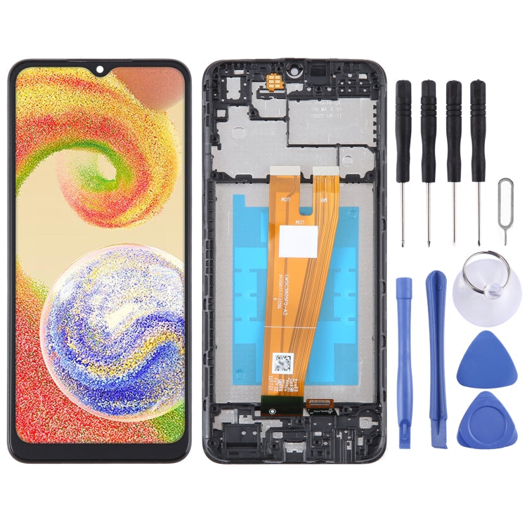 Original LCD Screen Digitizer Full Assembly with Frame – Durable Build, Easy to Use, For Samsung Galaxy A25 SM-A256B, For Samsung Galaxy A15 5G SM-A156B, For Samsung Galaxy A35 SM-A356B, For Samsung Galaxy A05 SM-A055F, For Samsung Galaxy A05s SM-A057F...