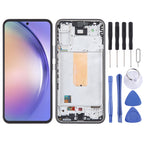 Original LCD Screen Digitizer Full Assembly with Frame – Durable Build, Easy to Use, For Samsung Galaxy A25 SM-A256B, For Samsung Galaxy A15 5G SM-A156B, For Samsung Galaxy A35 SM-A356B, For Samsung Galaxy A05 SM-A055F, For Samsung Galaxy A05s SM-A057F...