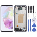 Original LCD Screen Digitizer Full Assembly with Frame – Durable Build, Easy to Use, For Samsung Galaxy A25 SM-A256B, For Samsung Galaxy A15 5G SM-A156B, For Samsung Galaxy A35 SM-A356B, For Samsung Galaxy A05 SM-A055F, For Samsung Galaxy A05s SM-A057F...