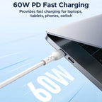 JOYROOM SA26-CC3 Flash Charge Series 60W USB-C / Type-C to USB-C / Type-C Fast Charging Data Cable, 1m – Fast Charging